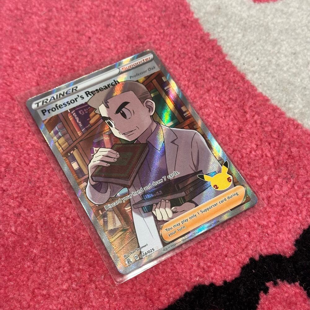 Professor’s Research #24 – Pokémon Celebrations [Full Art Holo]